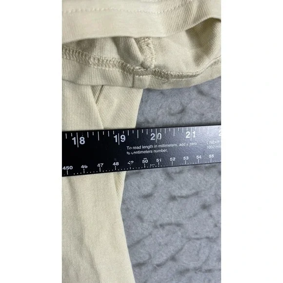 Champion Shirt Mens Medium Beige Big C Logo Script Graphic Tee T-Shirt Casual - Picture 5 of 8